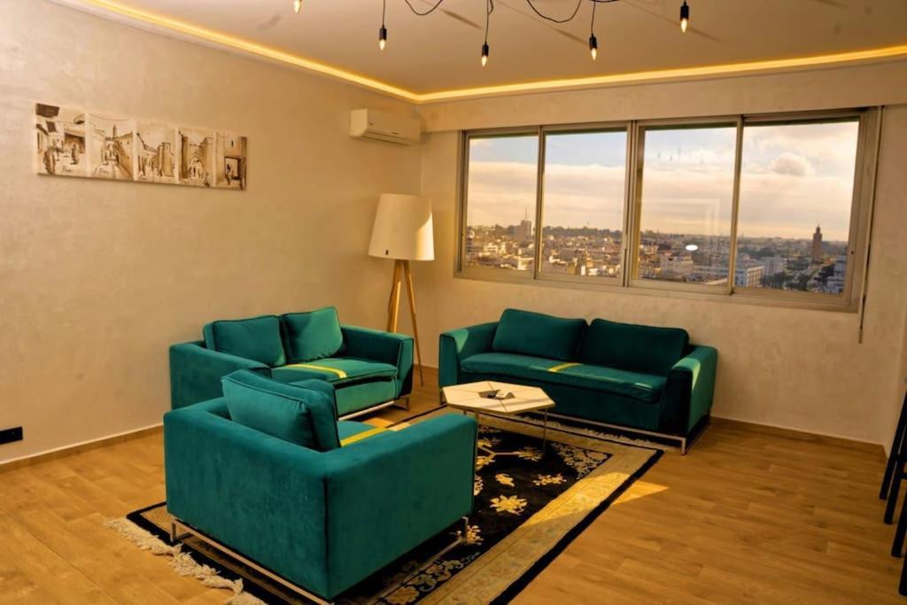 Rabat Vue Du Ciel N° 2, Majestueux Et Panoramique Centre Ville ภายนอก รูปภาพ